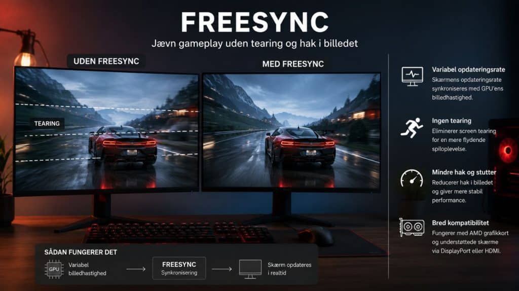 AMD FreeSync forklaret visuelt