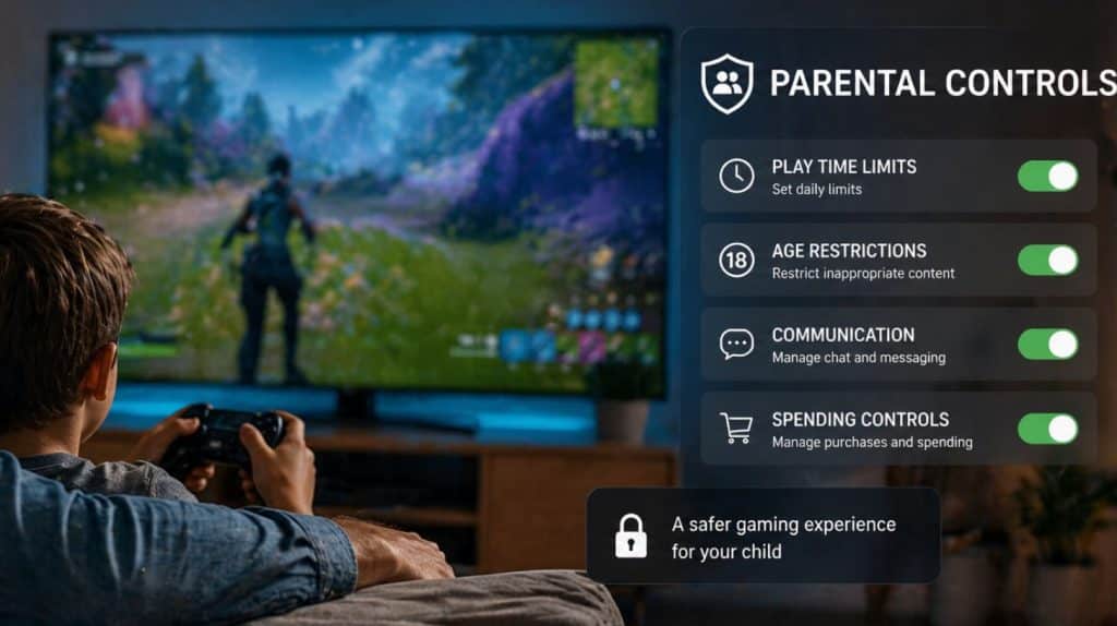 billede af en rating til et spil på 18+