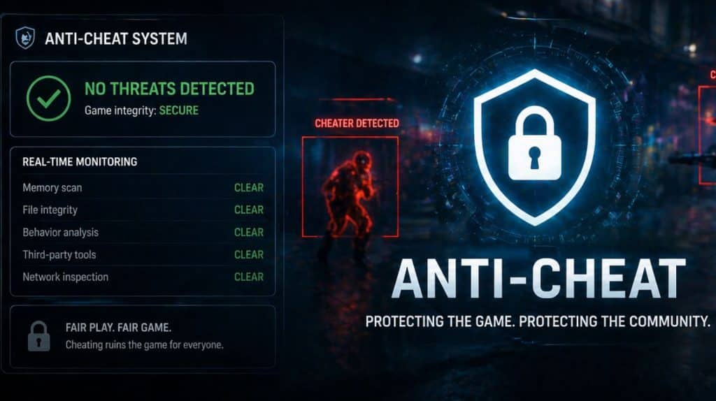 billede af hvordan anti cheat virker i gaming
